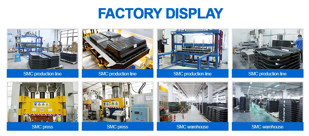 Sheet Moulding / Molding Compound SMC Material for Railway Transit Parts